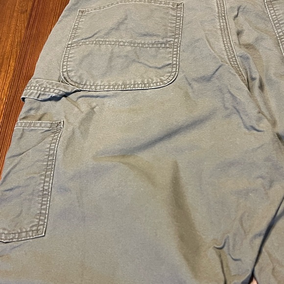 Carhartt‎ Men’s Green Khaki Work Pants Size 38 - Picture 7 of 7